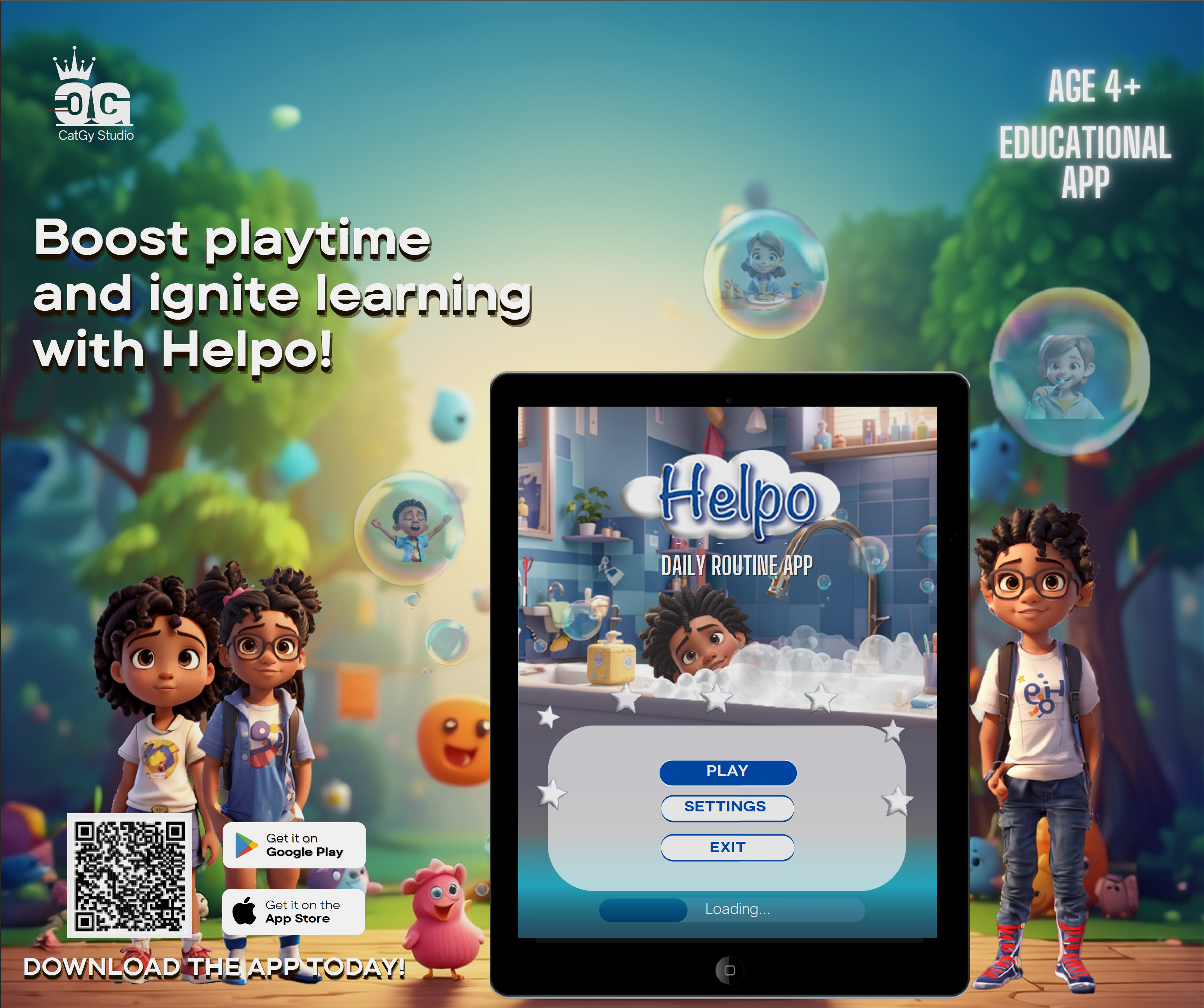 Helpo routines app video